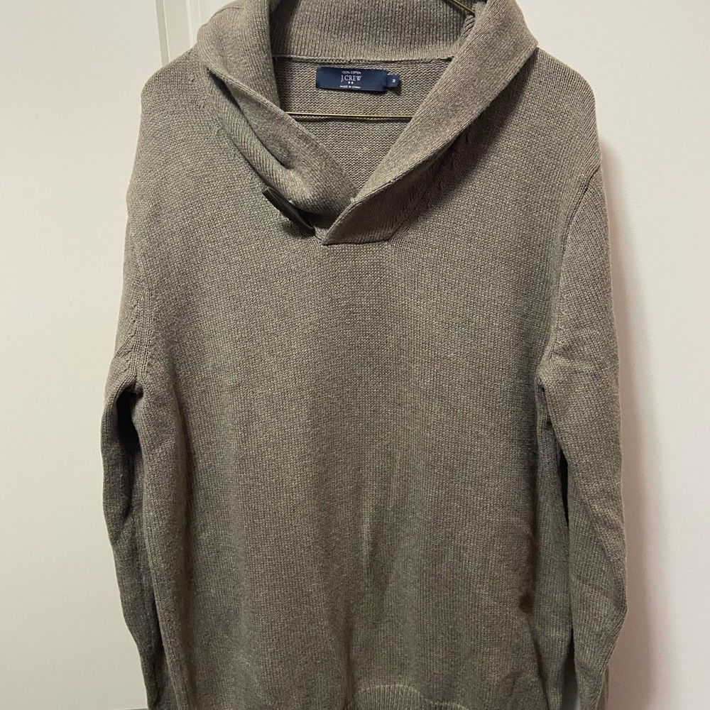 Shall Neck j.Crew Cotton Sweater